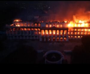 नेपाल संसद में inferno,